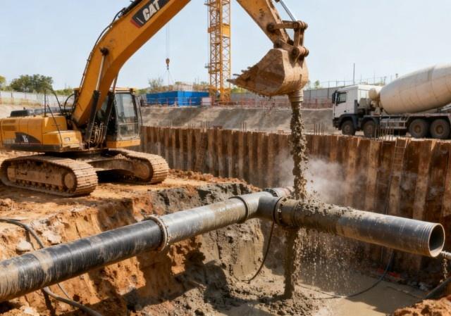 平坝注浆管应用于建筑工程与结构维修领域